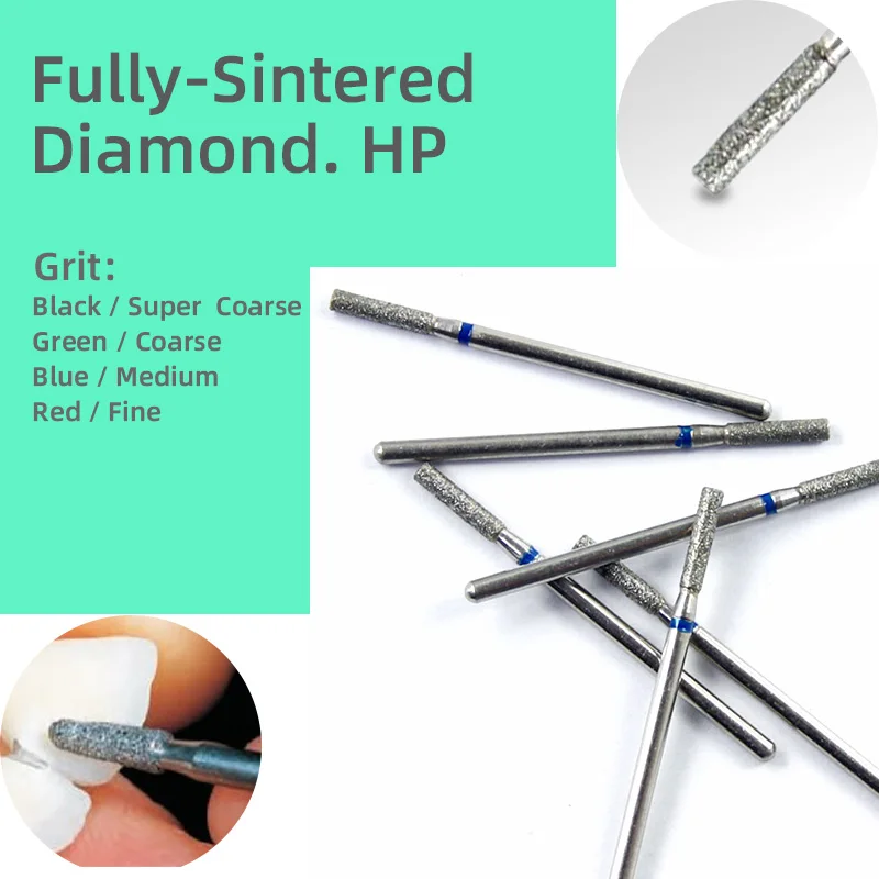 

Dental Shank 2.35mm Part Electroplated Diamond HP Point Polisher bur For Dental Technician