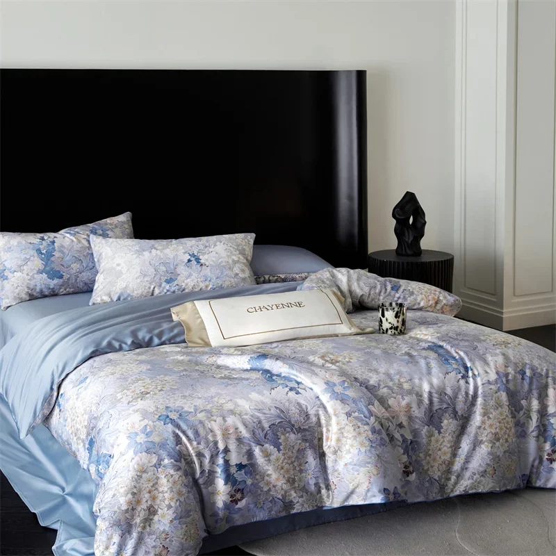 Svetanya 1000TC Egyptian Cotton Bedding Sets Linens Sheet Pillowcase Blanket Cover King Queen Europe Size Underwear