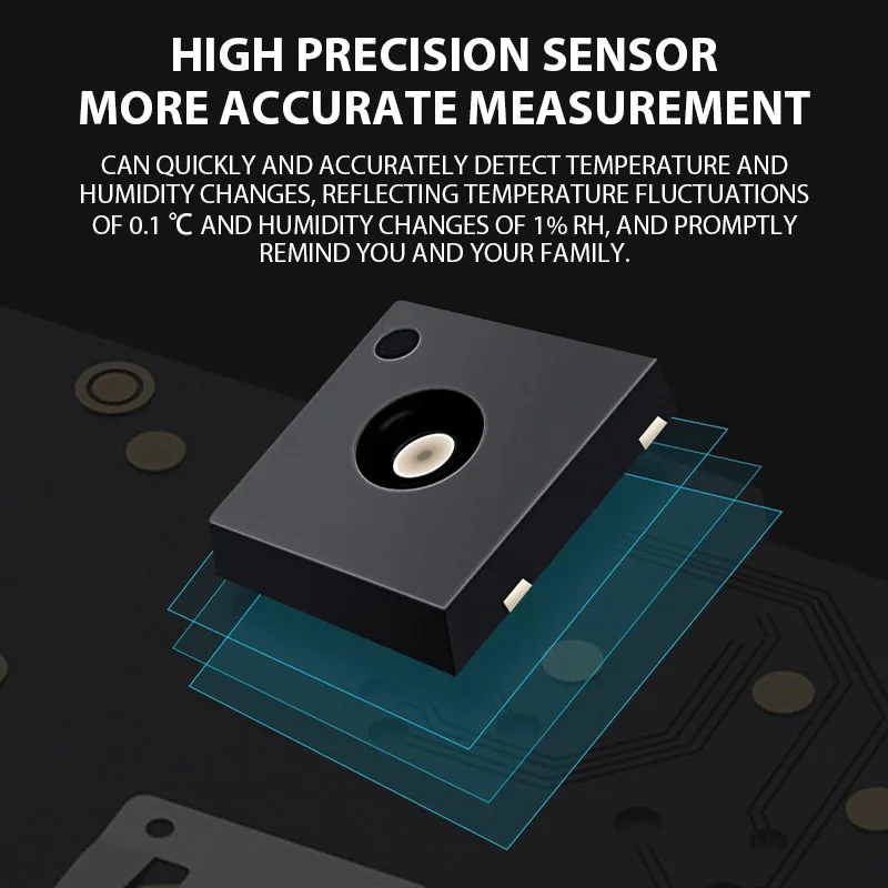 Cozylife Mini Indoor Thermometer Hygrometer LCD Digital Electronic Temperature Humidity Meter Sensor Gauge Home Room Thermometer
