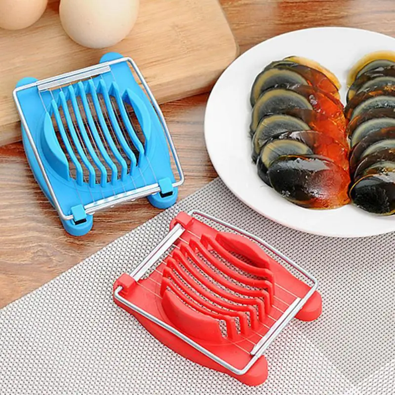 Multifunctional Egg Cutter Stainless Steel Egg Slicer Sectioner Cutter Mold Flower-Shape Luncheon Meat Cutter Kitchen Gadgets