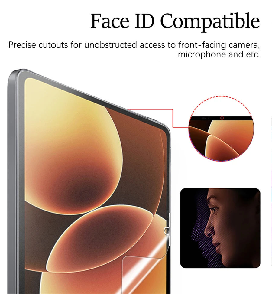 3 Stück Displayschutzfolie mit Papiergefühl für Xiaomi Pad 8 Pro 11.2, kein Glas – Detail 4
