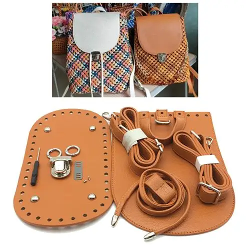 handmade-handbag-shoulder-strap-woven-bag-set-7pcs-leather-accessories-including-dust-bag-for-women-and-men