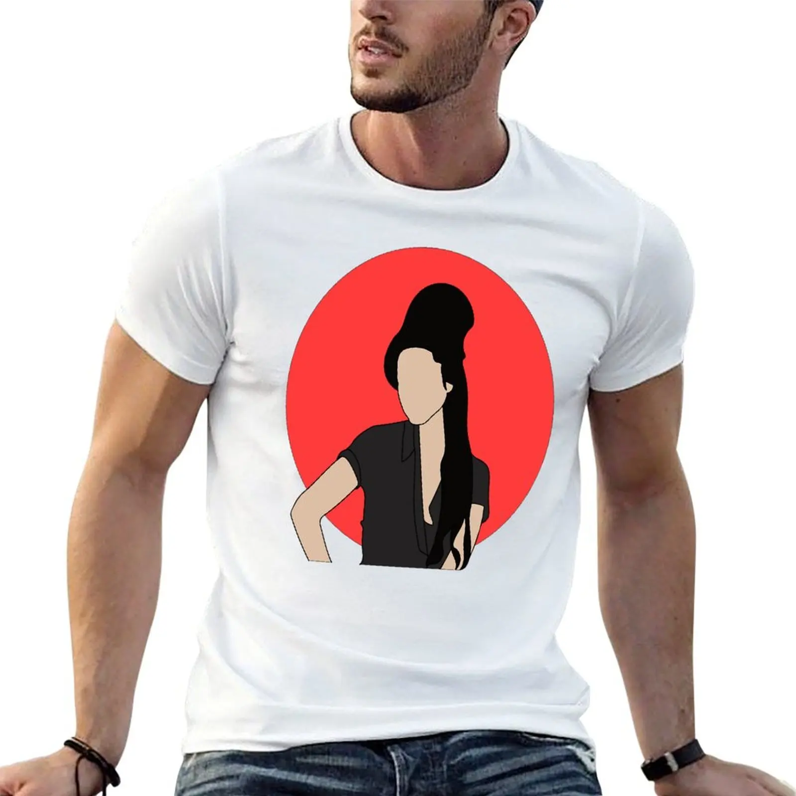 

Amy Winehouse T-Shirt man graphic t shirt t shirt custom print T-Shirt