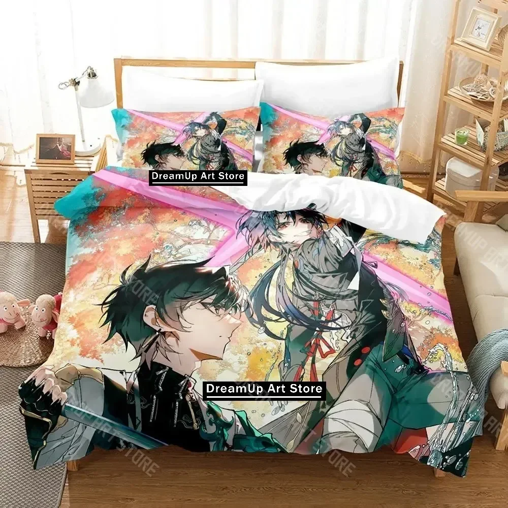 Exquisite 3D Print Honkai Star Rail Bedding Set Single Twin Full Queen King Size Bed Set Adult Kid Bedroom Duvetcover Sets 2023
