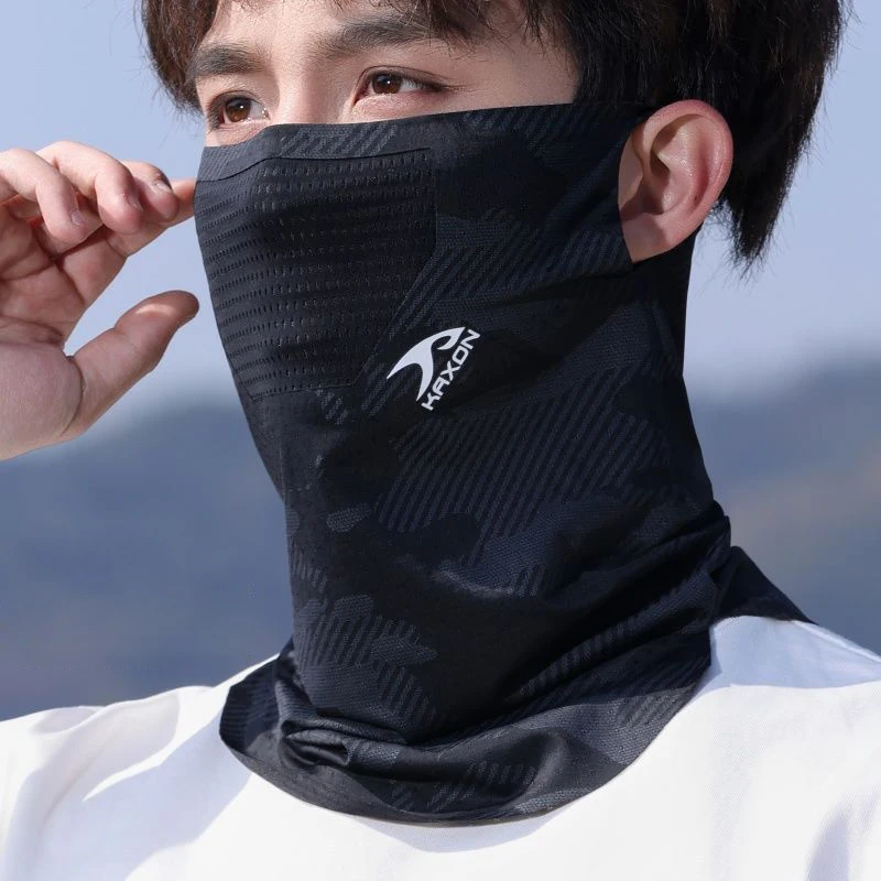 AliExpress NONE Cycling Neck Gaiter Sun Protection Face Mask Spring Summer Fishing Hiking Ear-Hanging Unisex Breathable Cooling Face Cover