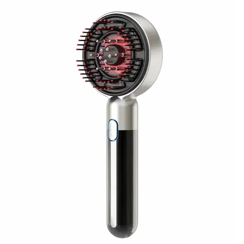 2-in-1 Cordless Scalp Electric Massager Comb IPX7 Waterproof for Hair Growth for Household Use