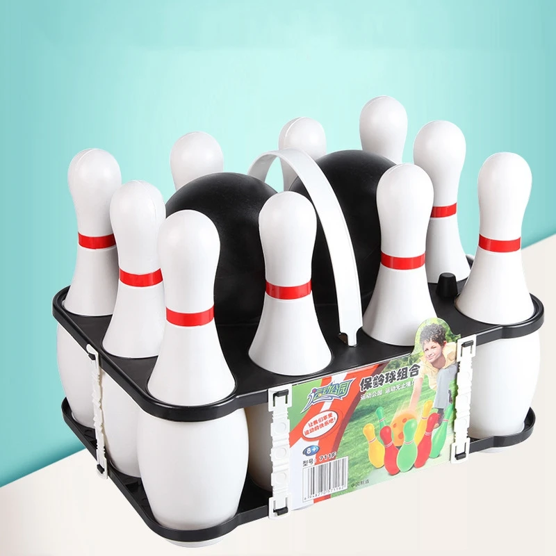 Ensemble de jouets de Bowling pour enfants, jouets de sport Parent-enfant en plein air, jouets de balle pour bébé, jouets de loisirs d'intérieur