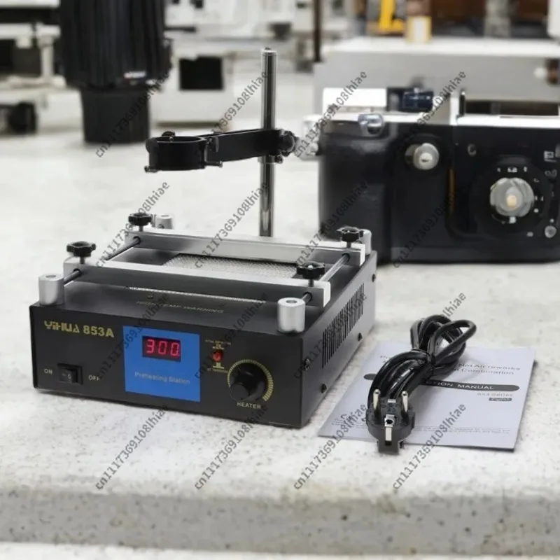 853A Infrared Preheating Station BGA Rework PCB Desoldering 220V Digital Temperature Soldering
