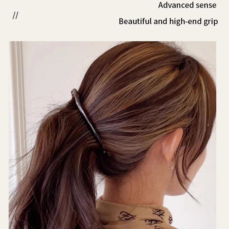 1/4 Stück moderne Fischschwanz-Haarnadel, Kunststoff-Styling-Haarschmuck für den täglichen Gebrauch, Weihnachten, Halloween, Party, Geschenk – Detail 4