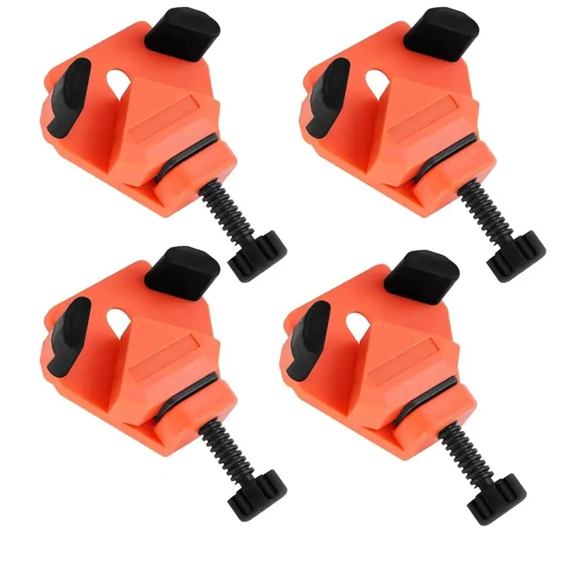 

Зажимы для угловых соединений AWAH, регулируемые на 90 градусов, с регулировкой натяжения (4 шт.), для досок толщиной 1-26 мм