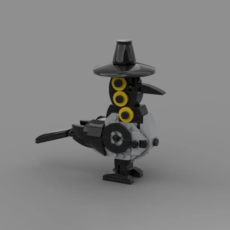 187개 MOC 수시 더 버드 K팝 데몬 헌터즈 모델 블록 조립 DIY 창의적인 크리스마스 선물 아이디어 장난감 생일 선물