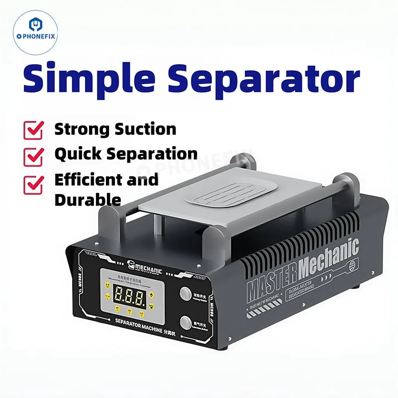 MC988 Strong Suction Digital Display Screen Heating Separator for Mobile Phone Repair Touch Screen Heating Disassemble Tool
