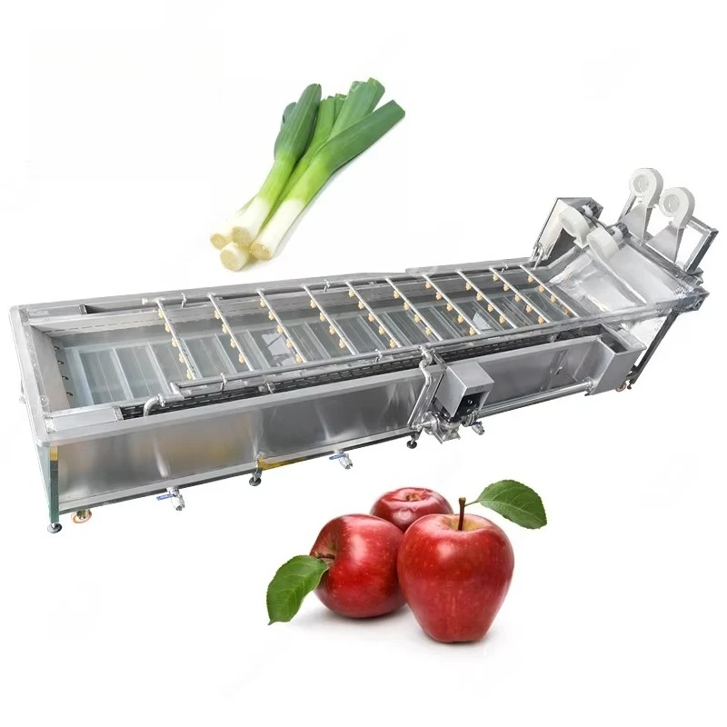 Processus de lavage de fruits et légumes vanille feuilles vertes Machine à laver industrielle Chou