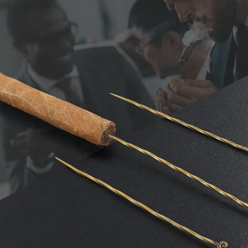 W91B Cigar Pass Needle Retro Brass Portable Dredable Tool Tool Tool Gadget Tool