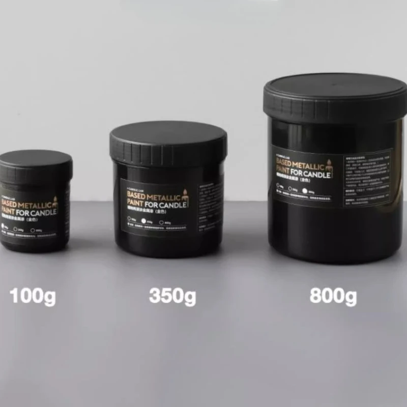 100g/350g/800g/bottle Candle Dip Smear Metal Gloss Paint DIY Creative Modeling Fragrance Candle/wax Sheet Surface Coloring Paint