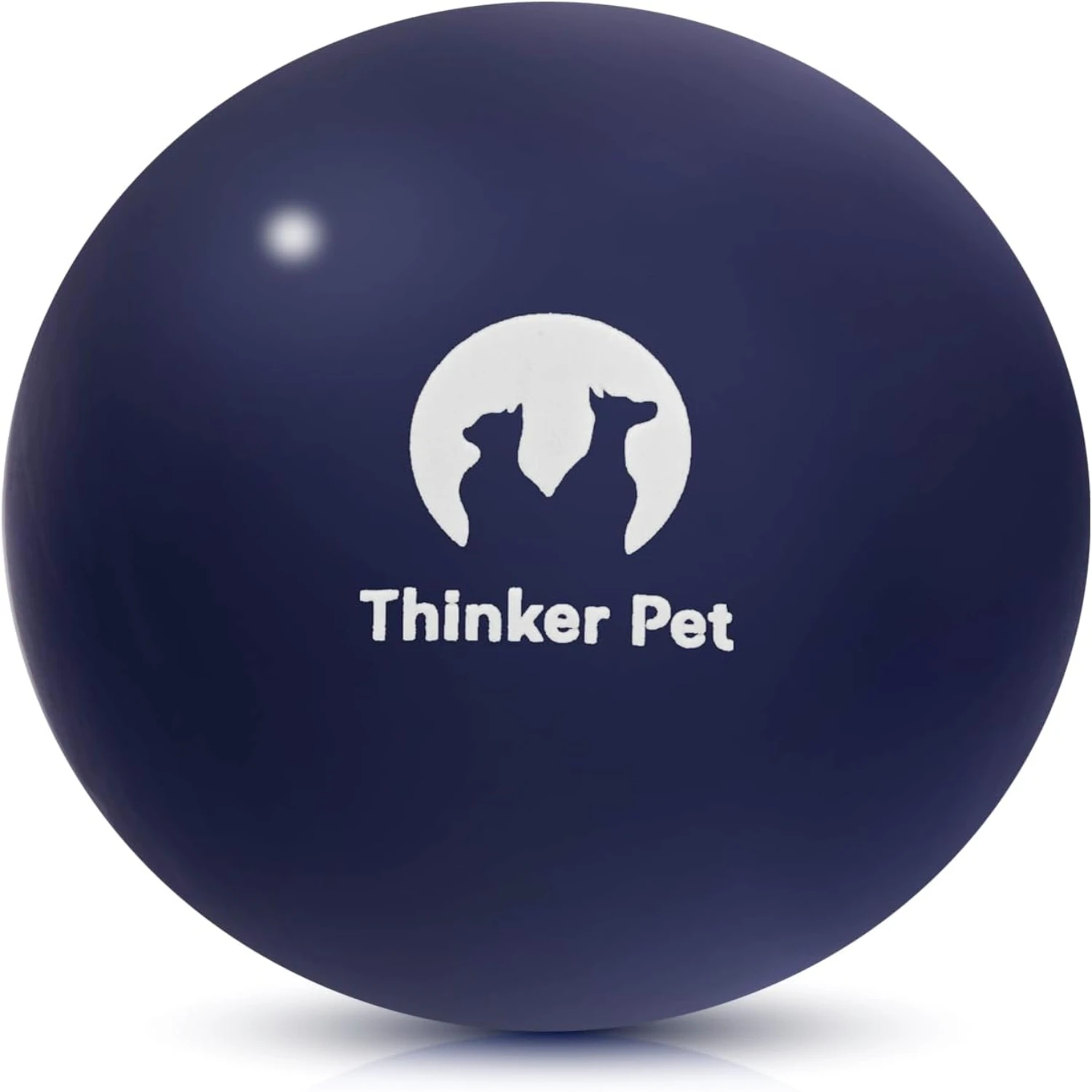 Tough and Bouncy Solid Rubber Dog Balls - Highly Durable and Indestructible for Aggressive Power Chewers - Long Lasting Chew Toy