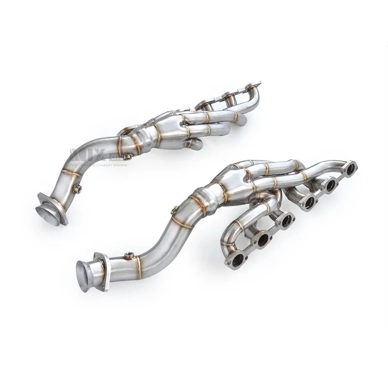 T304SS Equal-Length Exhaust Manifold Header Collector System for Ferrari 599 GTB 6.0L V12 2006-2011 Performance Header