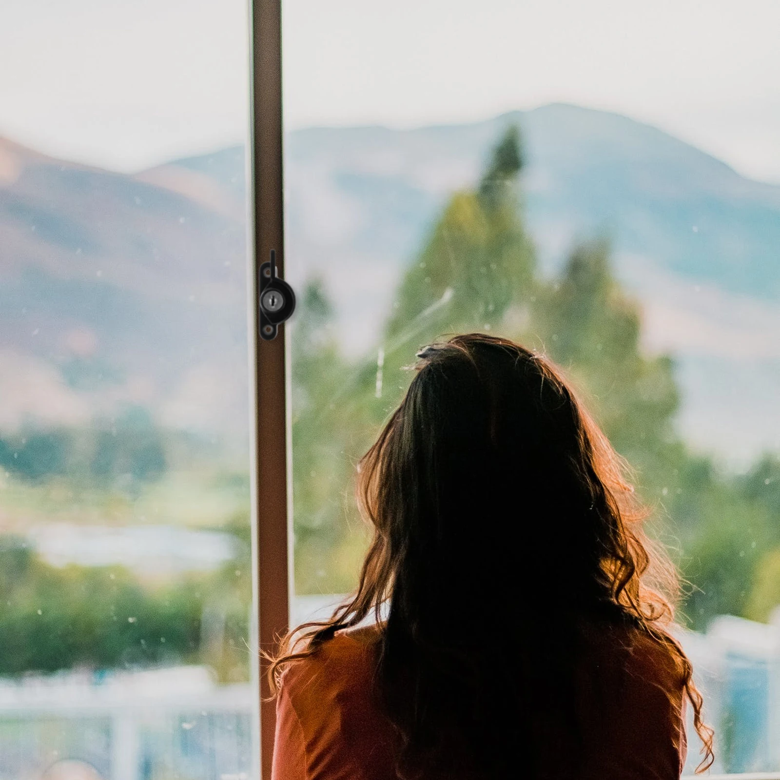 

2Pcs Crescent Lock Anti-Theft Sliding Window Locks Diecast Zinc Alloy Enamel Finish Durable Security Anti-Theft Locks