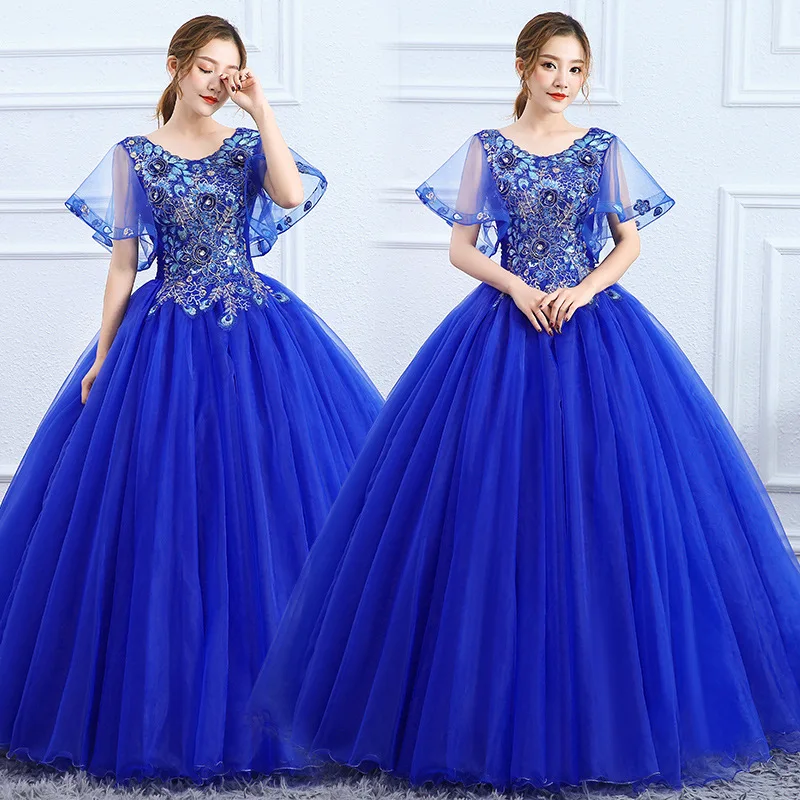 Customized Fashion Ball Gown Quinceanera Dresses Tulle Appliques Prom Birthday Party Gowns Formal Vestido De Noche Abenkleider