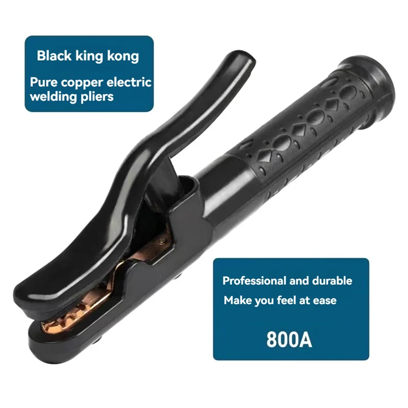 A44Z-800A Boden Schweißen Erde Clamp Clip Set Verdickte Kupfer Körper Schweißen Zangen Anti-Verbrühen Reparatur Werkzeuge