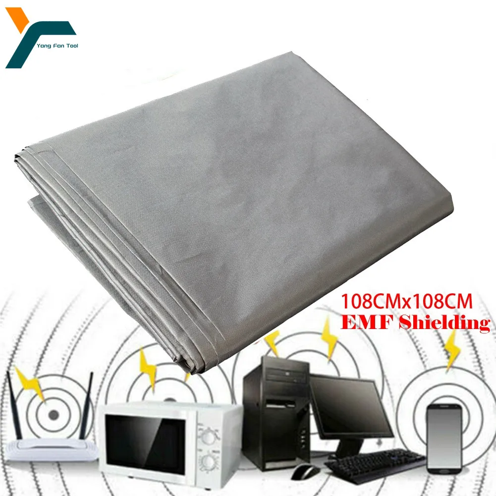 RFID Shielding Fabric 4G 5G WIFI EMF EMI High Frequency Electromagnetic Shielding Cloth Military Grade Anti Radiation Protection