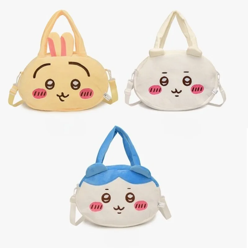 

Chiikawa Handbag Hachiware Cartoon Cute Doll Crossbody Shoulder Bag Large Capacity Multifunctional Student Travel Portable Bag