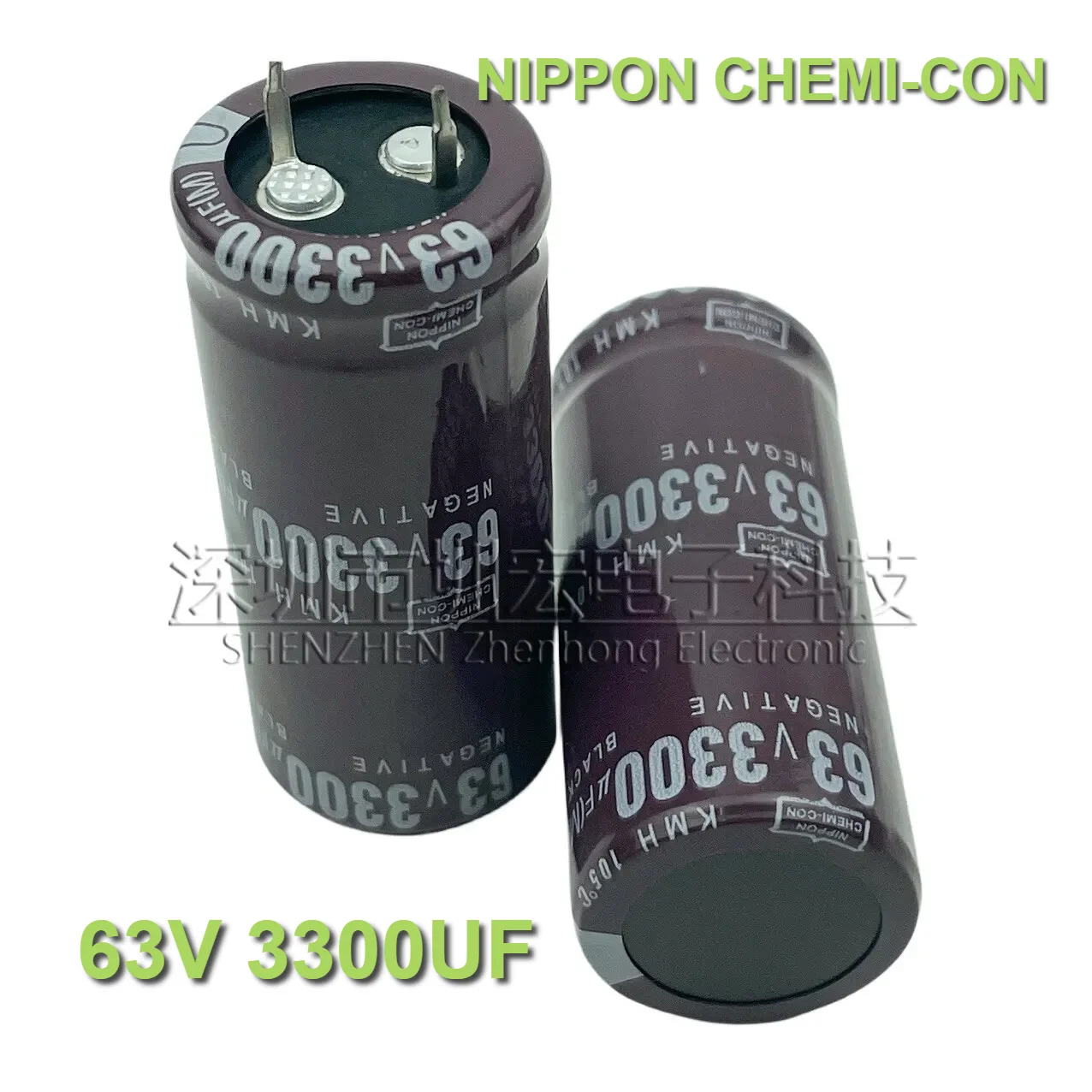 10-2pcs-63v3300uf-novo-original-importado-nippon-chemi-con-capacitor-eletrolitico-de-aluminio-3300uf-63v-para-amplificador-de-Audio