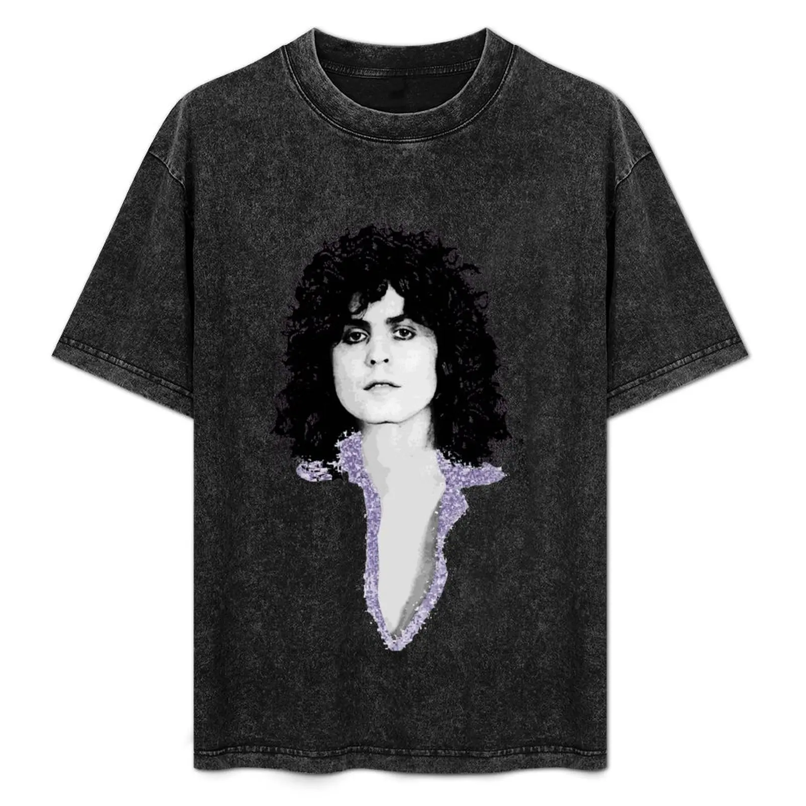 

T-Rex Marc Bolan - portrait T-Shirt summer tops graphic shirts hippie clothes vintage anime shirt slim fit t shirts for men