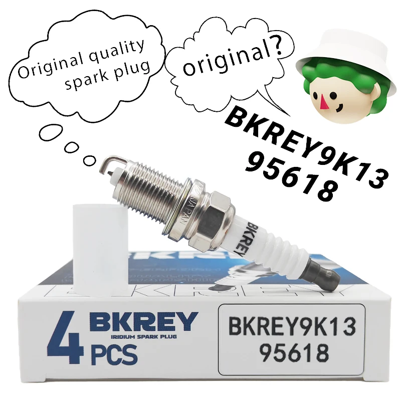 4/20PCS 9807B-5617W IZFR6K-11 Iridium Spark Plug For Honda Accord Acura RL TL RSX TSX Civic For BKREY9K-13 95618 IZFR6K11 6994