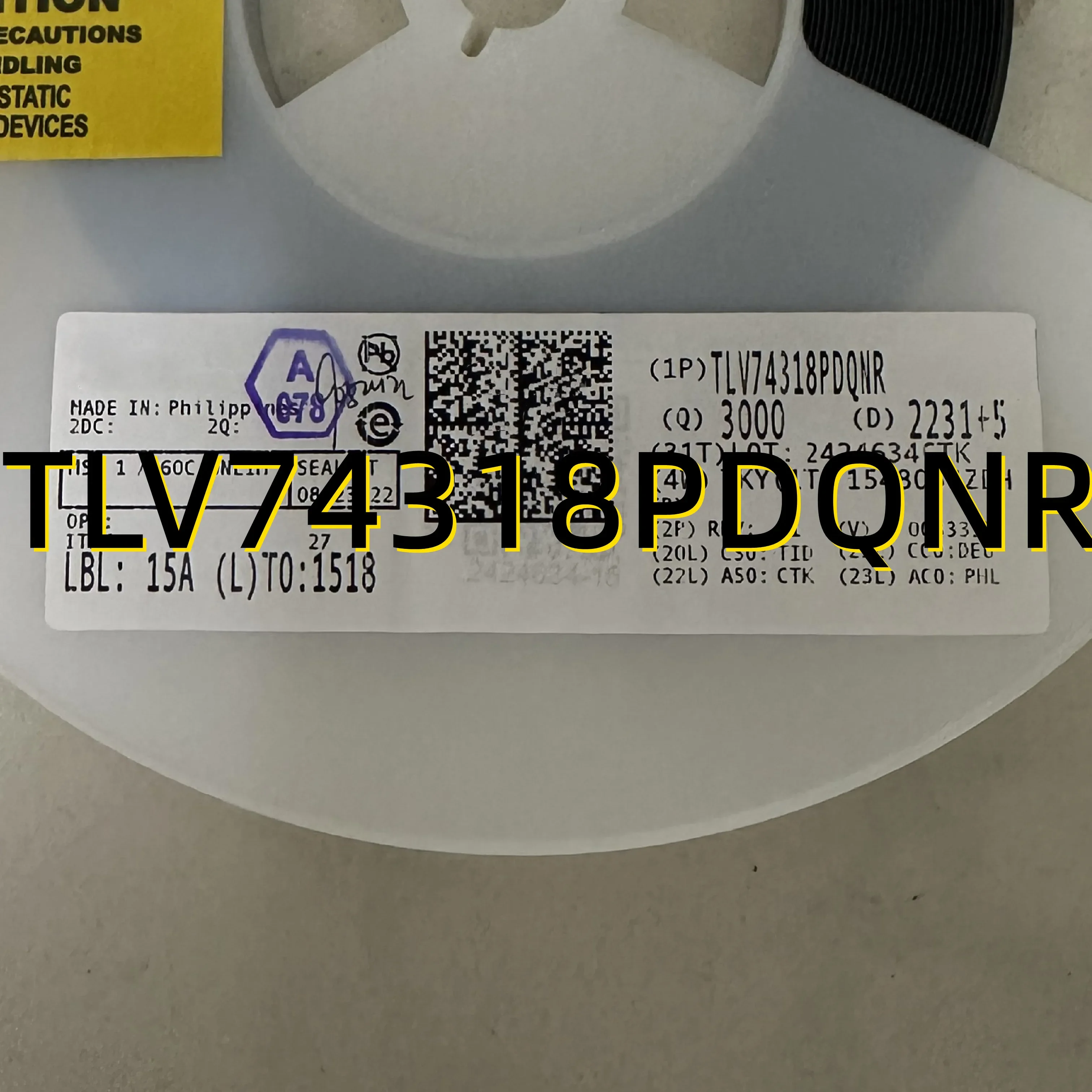 Brand New Original 3000PCS  TLV74318PDQNR