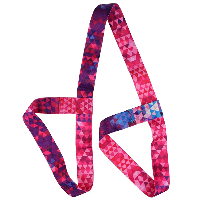 1 قطعة حزام اليوغا حصيرة تمتد قابل للتعديل اليوغا حصيرة الناقل حزام الكتف حزام اليوغا #4