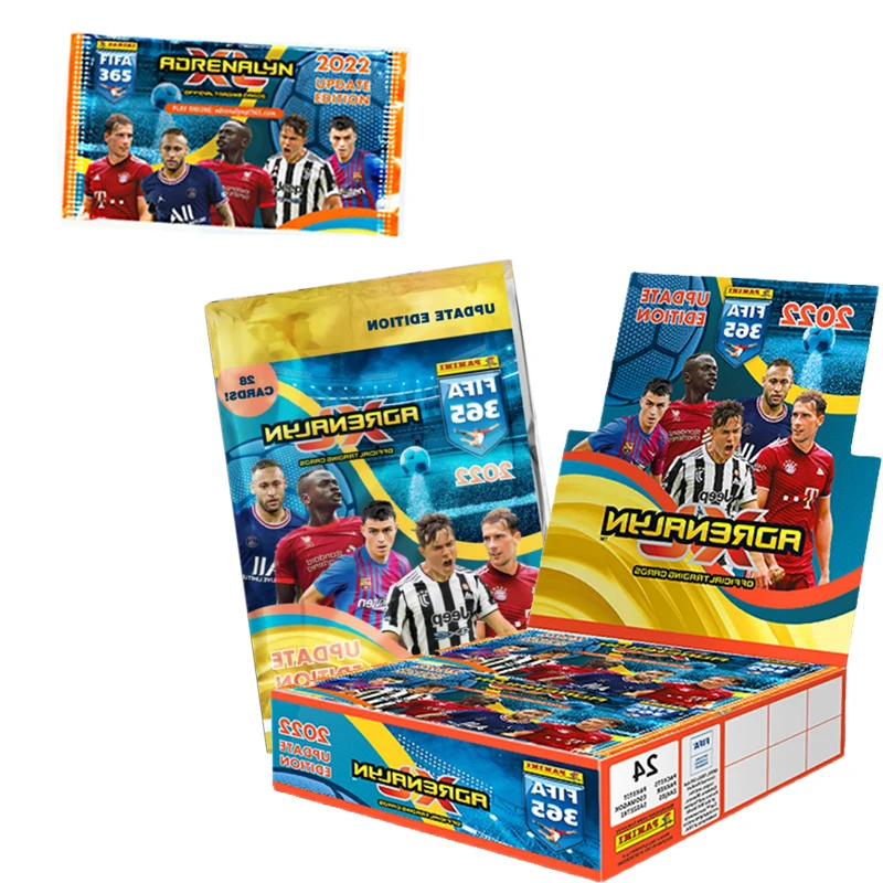 Panini 2022 Fifa365 Football Star Blind Box Genuine Rare Collection Card Game Toys Additional Version Christmas Birthday Gift