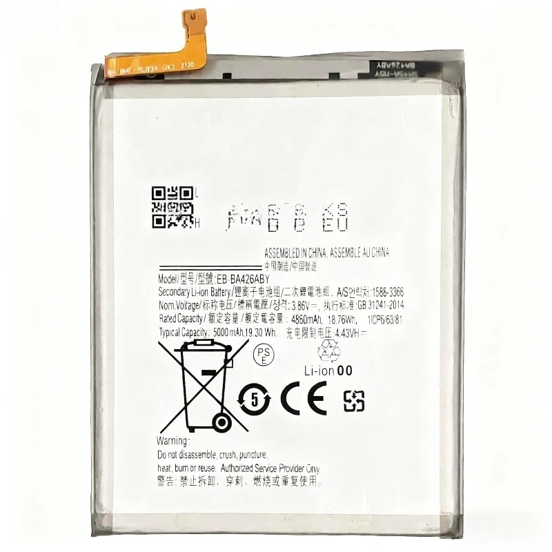 ใหม่ 5000mAh EB-BA426ABY สำหรับซัมซุง A42 5G/A32 5G/A72(4G/5G)/A326/M22/A725/M225 แบตเตอรี่โทรศัพท์มือถือ + เครื่องมือ
