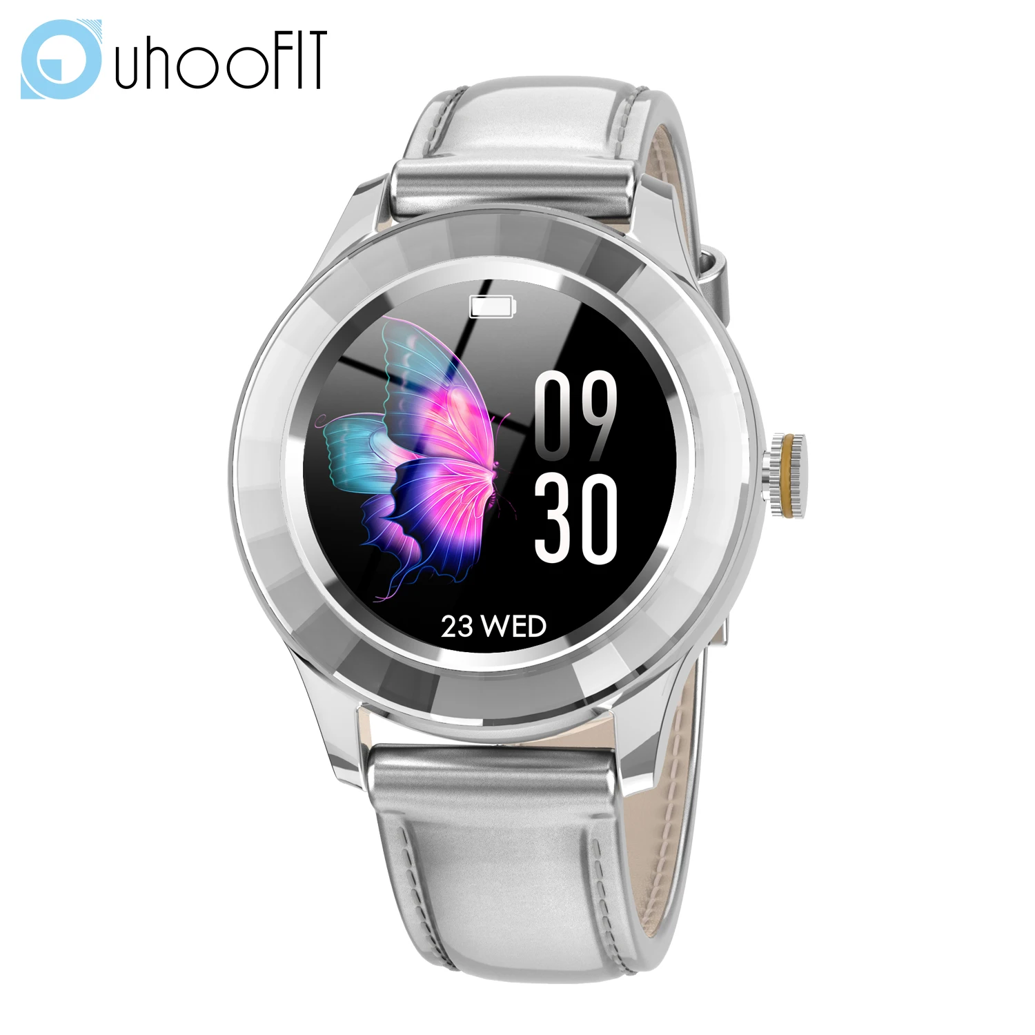 

Fashion Smart Watch Women 1.06" HD Display Health Blood Pressure Monitor Smart Notifications Fitness Tracker Sports Smartwatch