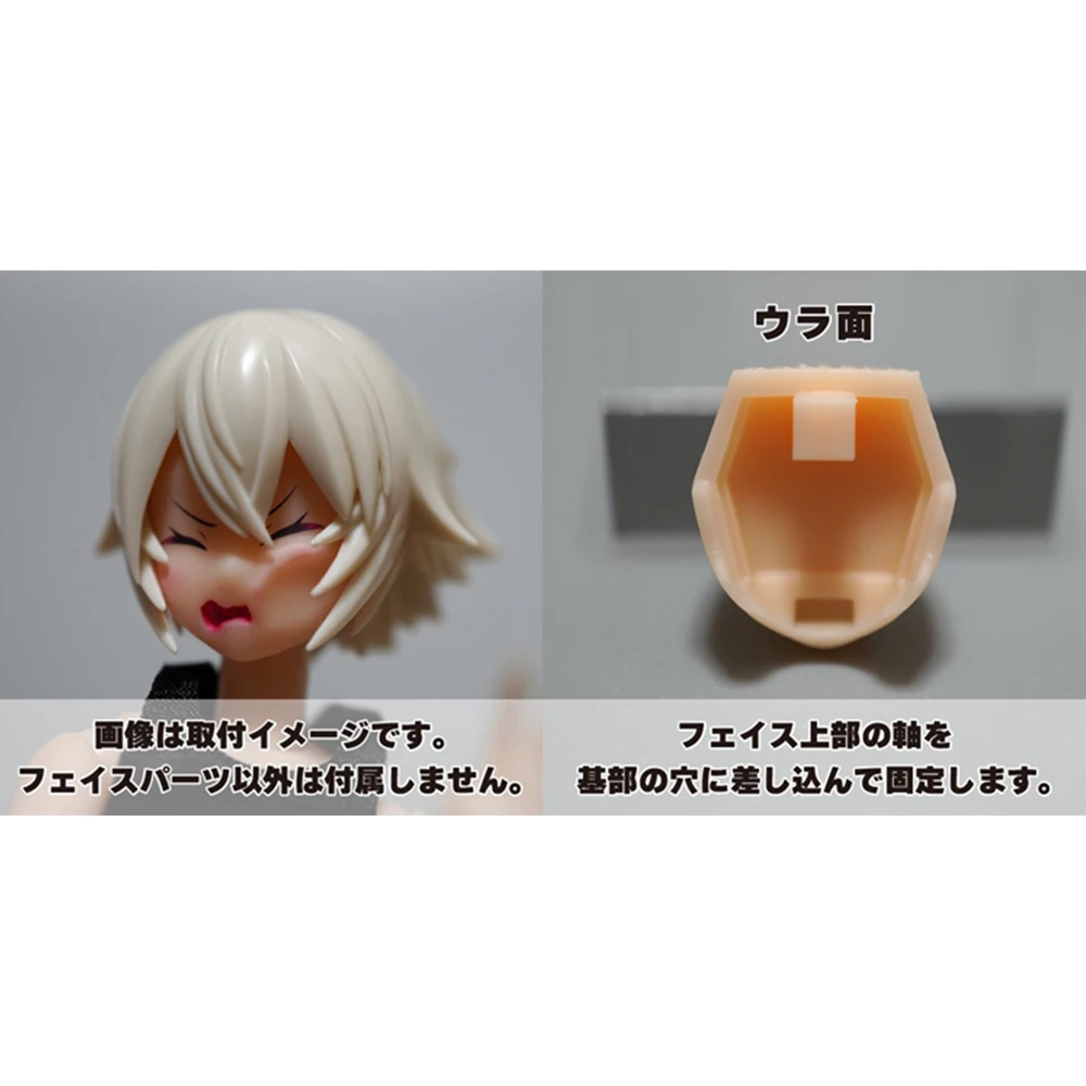 SH Girl Goddess 1/12 RF21 Machine Goddess Device Jura/Susa/Emperor Wizard Elf Ears Shape Face Resin GK Accessory Model