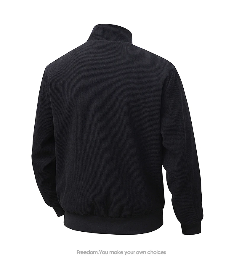 Cordjacke für Herren, Frühling/Herbst, neue amerikanische Retro-Cargojacke, Oberbekleidung, Business-Mantel für Büro, modische Winter-Freizeit- und Arbeitskleidung – Detail 8