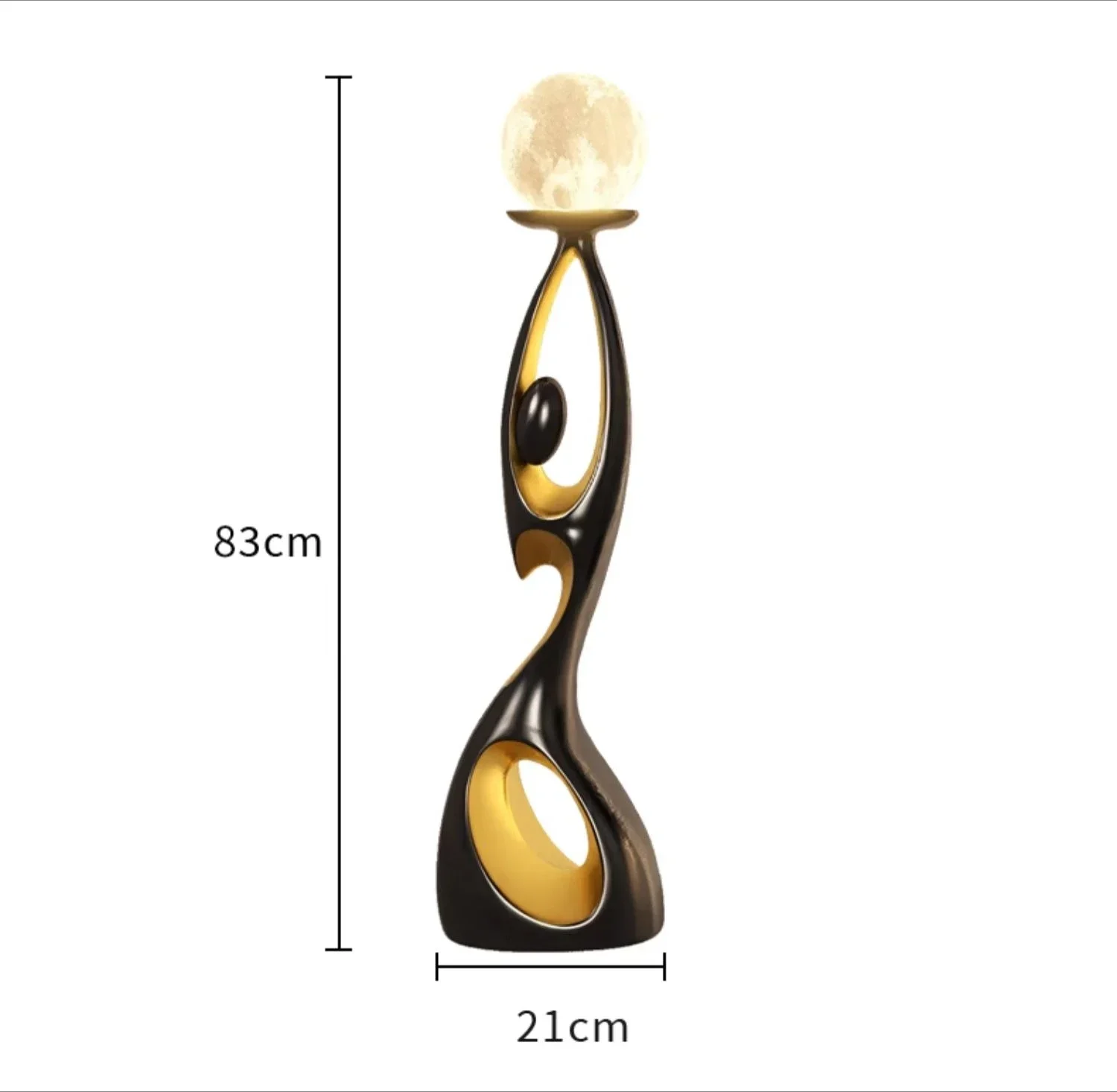 Art floor ornament creative light luxury high sense design sense home decoration