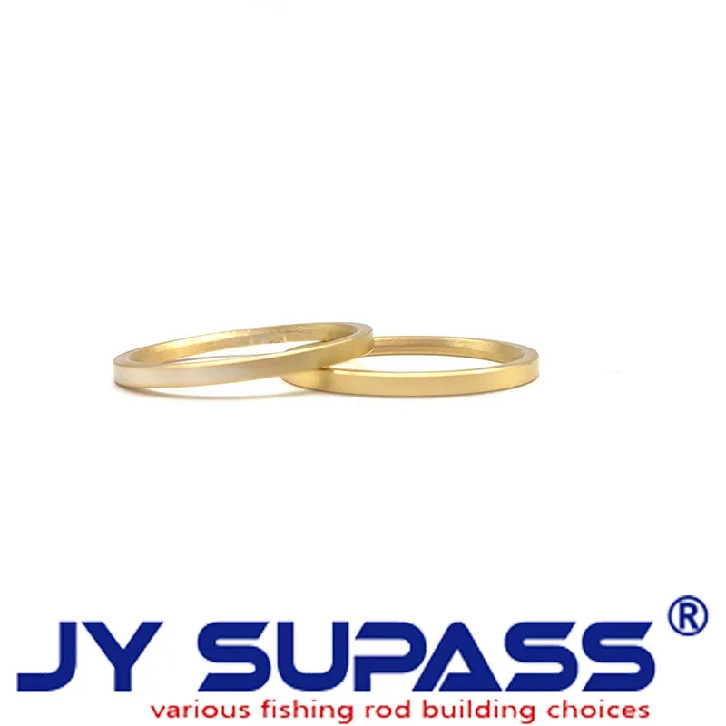 JY SUPASS 5pcs R1 wind check contracted fishing rod building kit trim ring for rod building Fishing Rod aluminum part