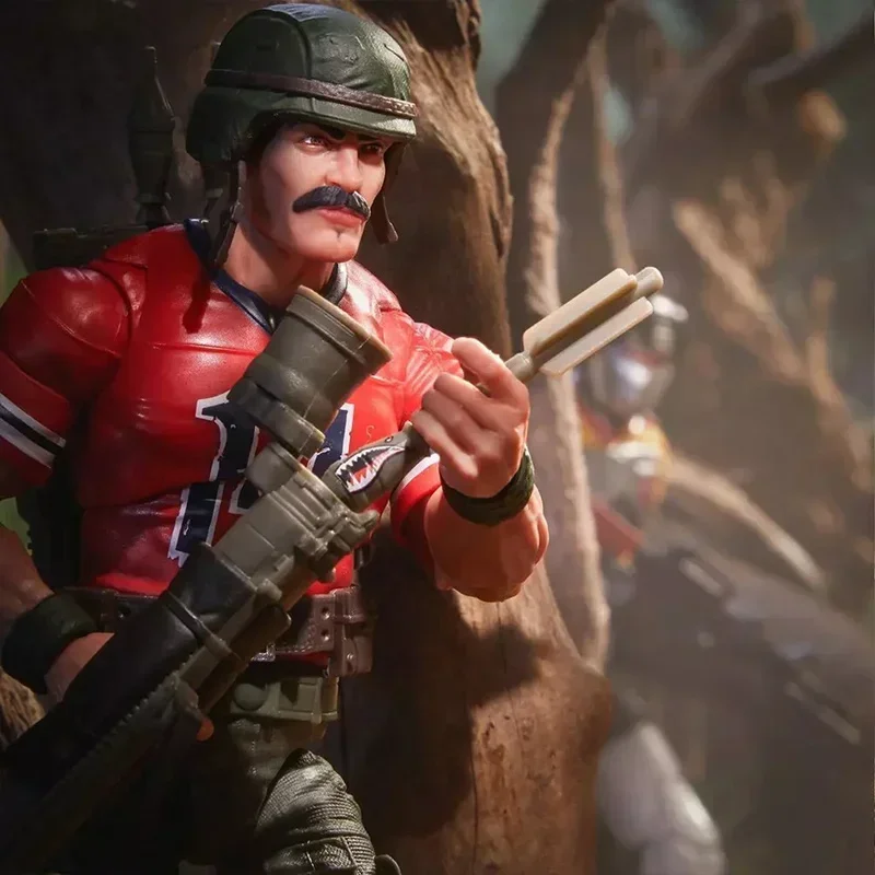 

Hasbro G.I. Joe Classified Series Bazooka Katzenbogen Anime Action Figure Model Toy Collection Doll Gift in Stock