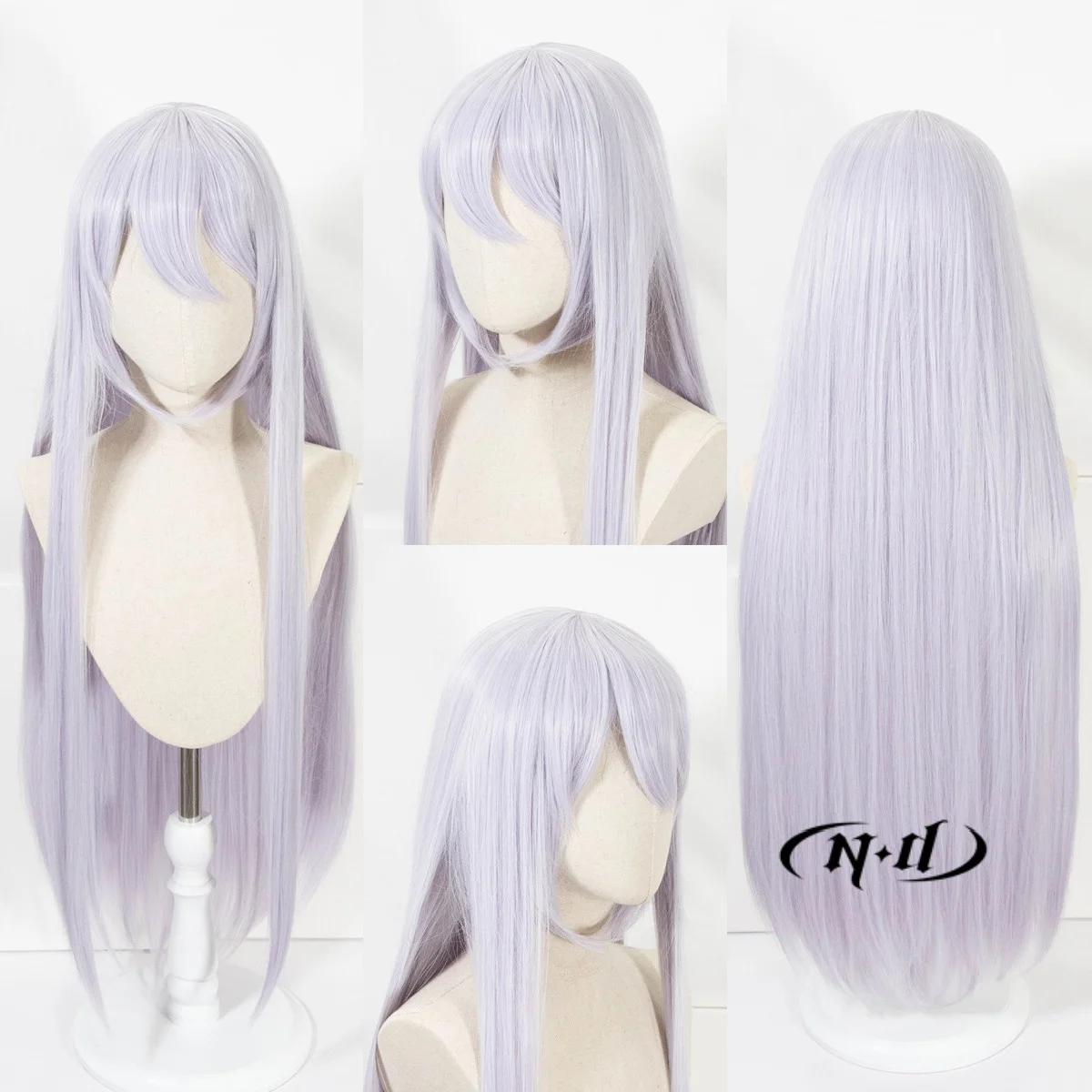 ND Black Lobelia Cosplay Wigs Hairpiece My Dress Up Darling Anime Cosplay Hair Wigs for Costume Theme Party Heat Resistant