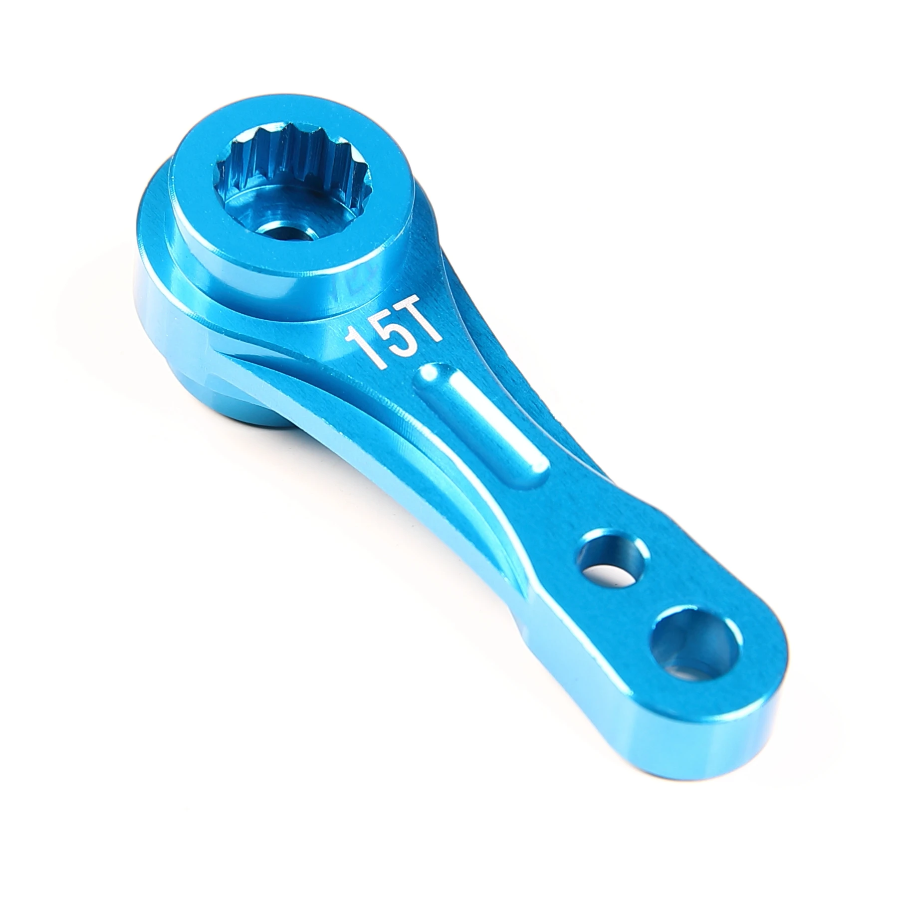 CNC Aluminium Metalen Dubbelzijdig 15T 17T Servo Arm voor 1/5 RC Auto Baja Losi 5ive T upgrade Deel