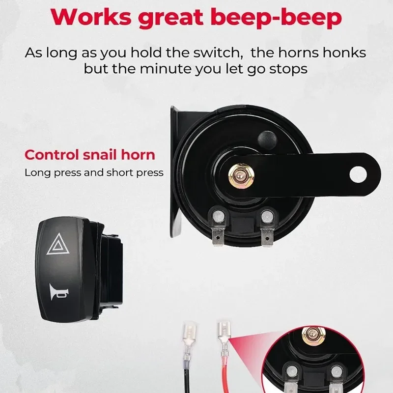 UTV Turn S-Signal Kit, universeller UTV ATV Kabelbaum mit Jo-Stick-Schalter