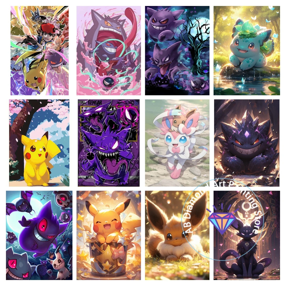 Pikachu Bulbasaur D…