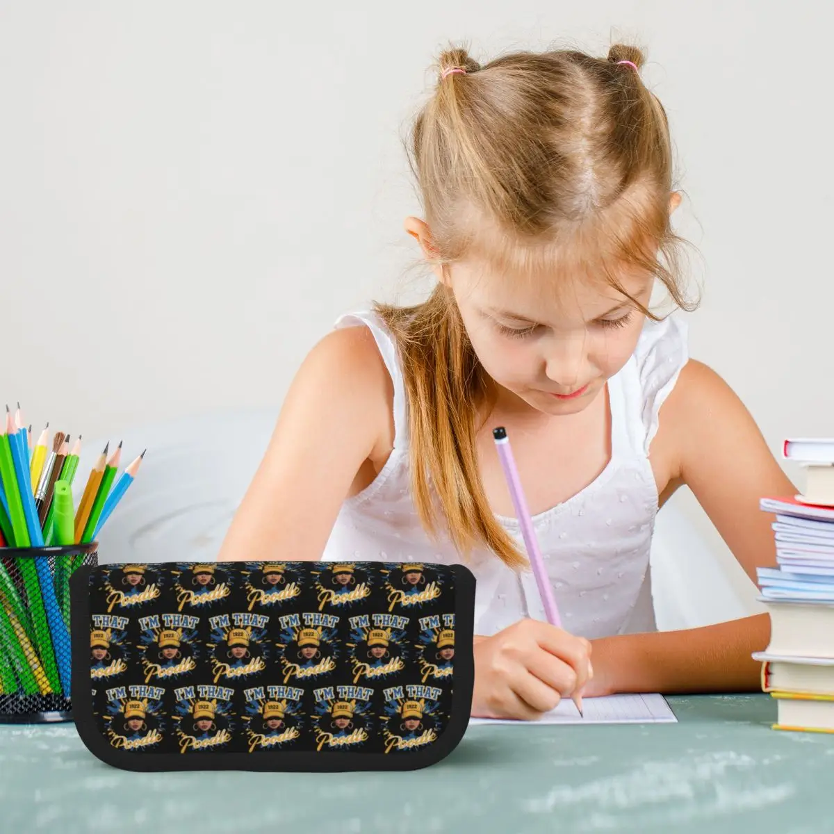 Estuches para lápices Sigma Gamma Rho 1922, soporte para bolígrafos, caja para bolígrafos de gran capacidad, bolsa para lápices para regalos de estudiantes