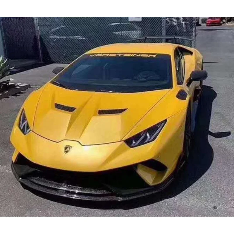 

Upgraded P-style semi carbon fiber forged front bumper for Lamborghini Huracan LP610 LP580 body kit for LP640 forged front lip