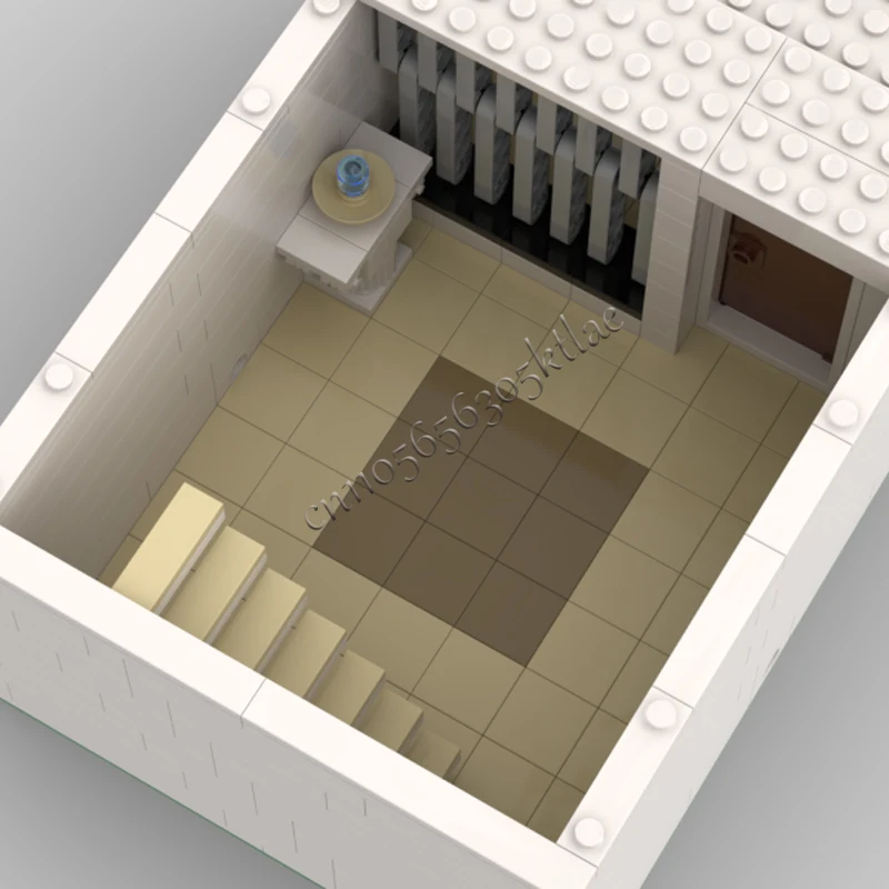 2201 PCS House Street Modern Townhouse MOC Customize Modular Building Block Simple Popular Kids Creative DIY Assembly Toy Gift