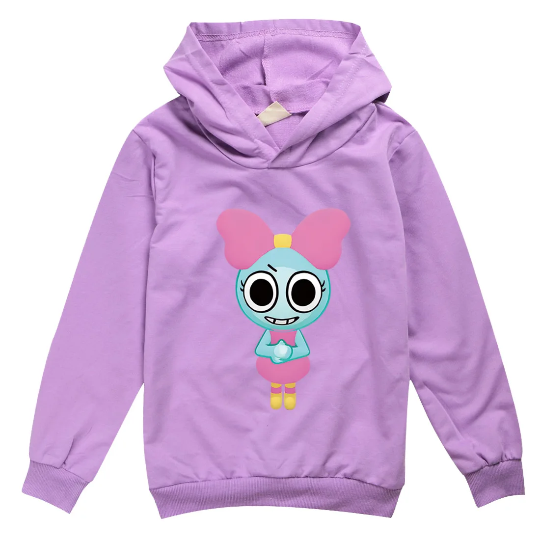 Dandy's World Hoodie Kids Horror Game Dandy World Clothes Youth Boys Hooded Sweatshirts Baby Girls Casual Jumper Children Coats