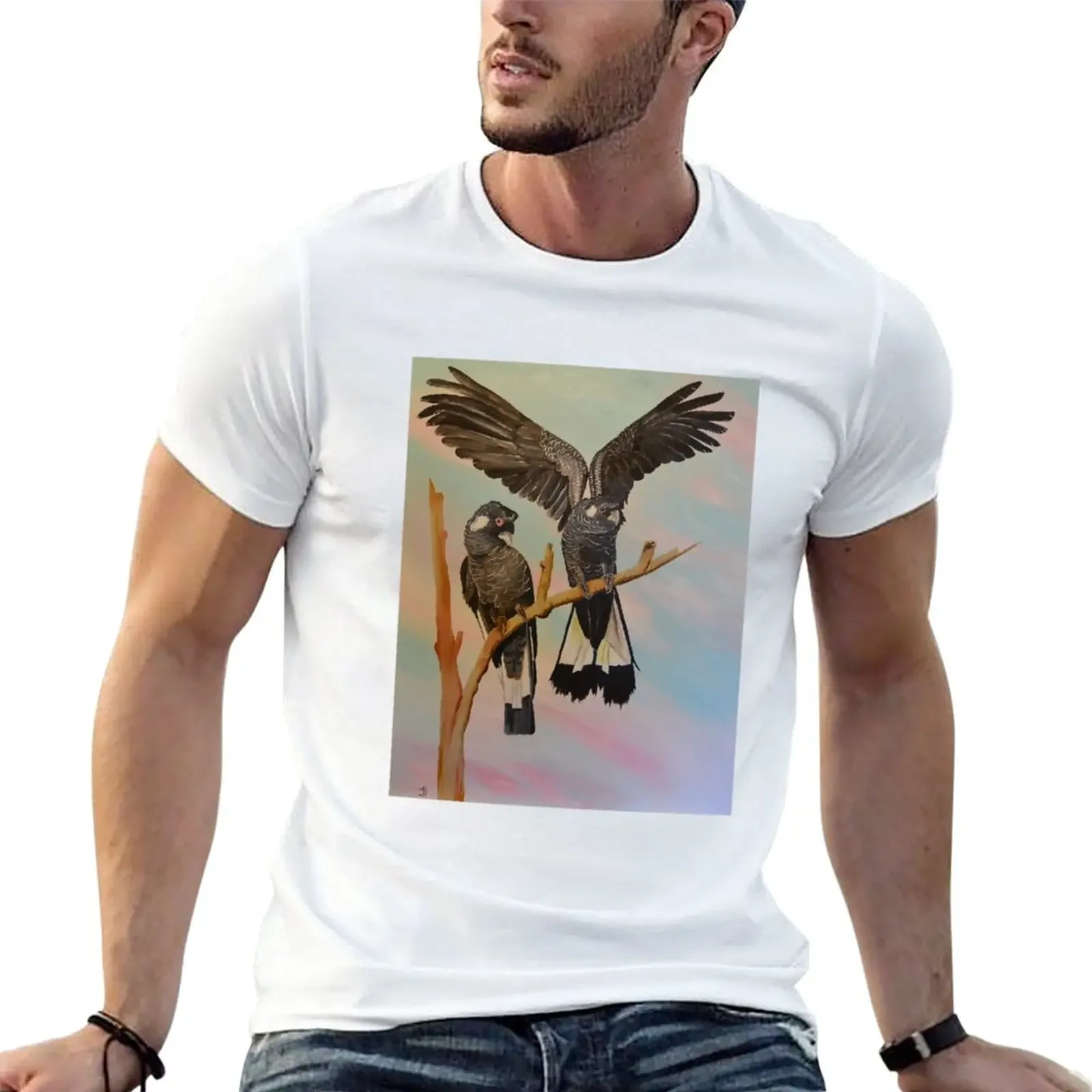 New Carnaby Cockatoos T-Shirt baggy shirts street wear graphics plus sizes big and tall t shirts for men