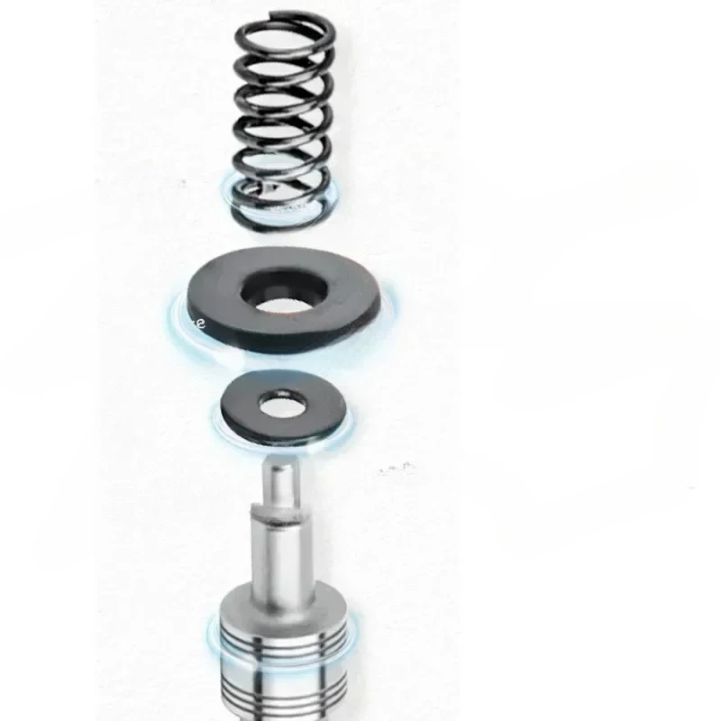 New Oil Research Type Hydraulic Electromagnetic Two-way Directional Valve Single-head Valve Electromagnetic Oil Valve