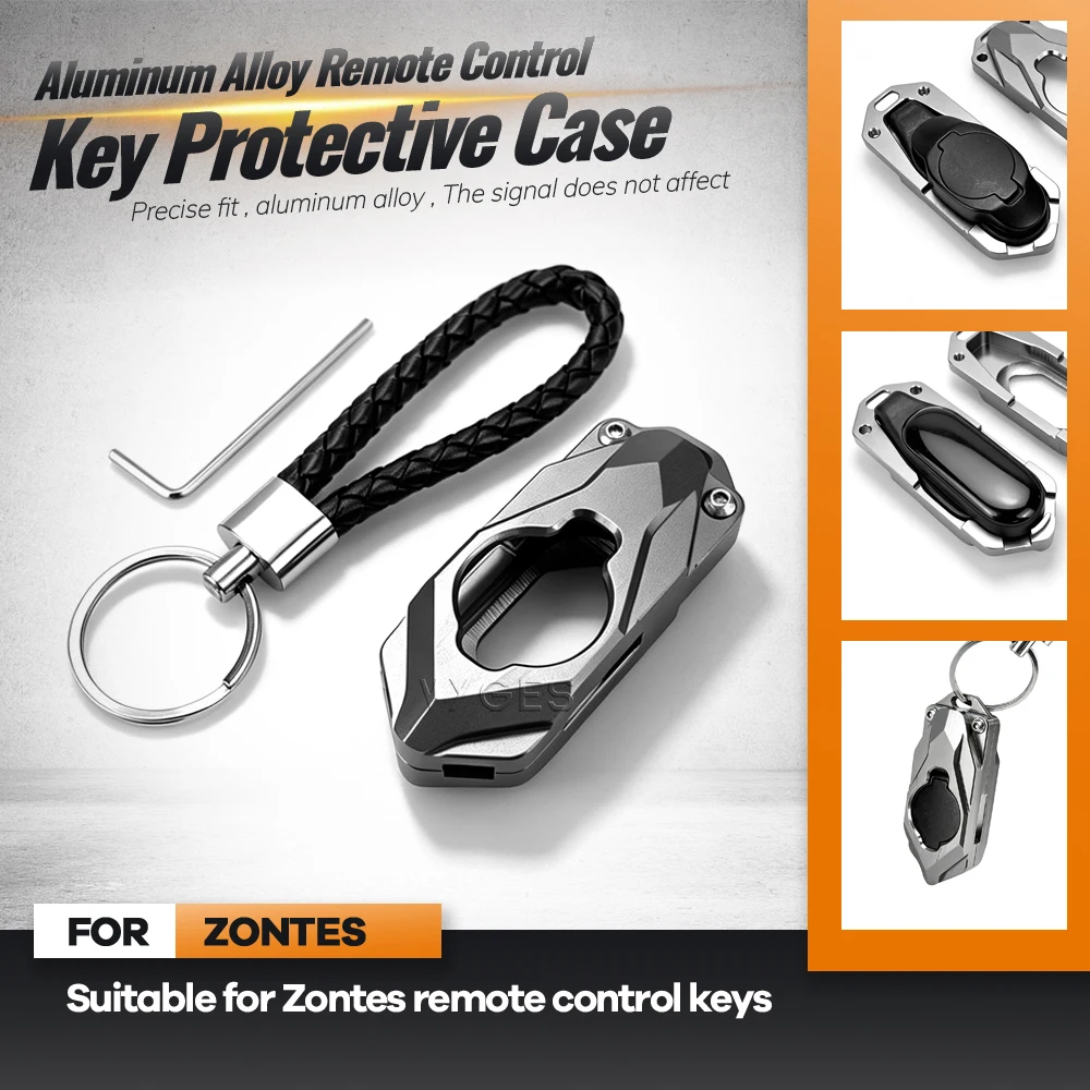 For ZONTES 368G 368M 368D 368K 368E 2024- 703F 703R 703RR Motorcycle Remotecontrol Keychain Remote Key Case Protective Cover